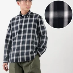 ROCOCO / Ombre Check Button Down Shirt Classic Fit