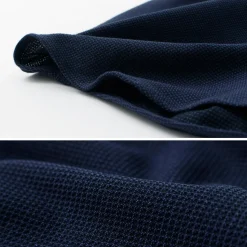 ROCOCO / Pique Short Sleeve Button Down Shirt