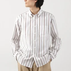 ROCOCO / Random Stripe Button Down Shirt Classic Fit