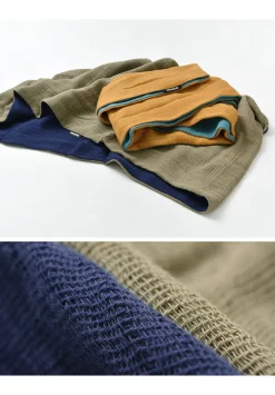 ROCOCO / 2-Tone Snood Reversible Imabari Scarf