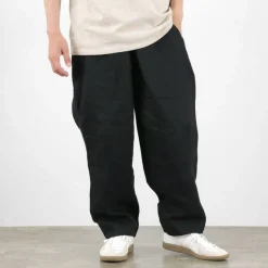 ROCOCO / Vintage Linen Wide Tucked Easy Pants