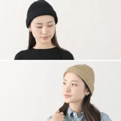 ROTOTO / Cotton Roll Up Beanie