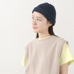 ROTOTO / Cotton Roll Up Beanie