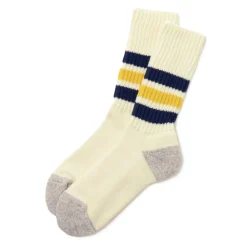 ROTOTO / R1255 Coarse Ribbed Old School Socks