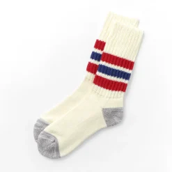 ROTOTO / R1255 Coarse Ribbed Old School Socks