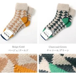 ROTOTO / R1179 Comfy Room Socks SANKAKU
