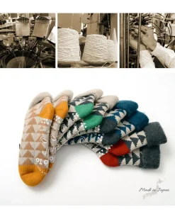 ROTOTO / R1179 Comfy Room Socks SANKAKU