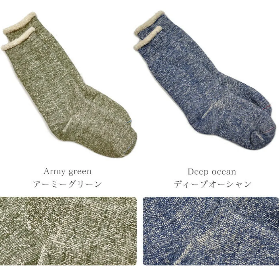 ROTOTO / R1001 Double Face Socks