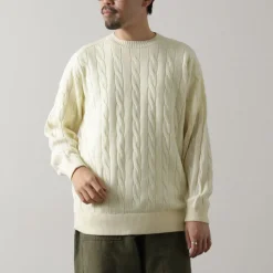 RYE TENDER / Bleecker Cable Sweater
