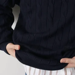 RYE TENDER / Bleecker Cable Sweater