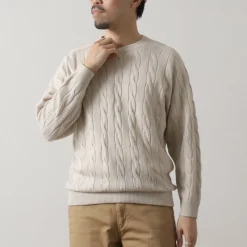 RYE TENDER / Bleecker Cable Sweater