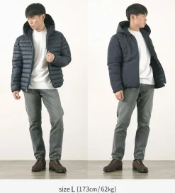 SAVE THE DUCK / Ezra Synthetic Down Reversible Hooded Jacket