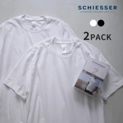 SCHIESSER / American Crew Neck 2 Pack T-Shirt