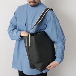 SENTI / Dyneema Leather Box Type Shoulder Bag