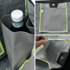 SENTI / Dyneema Leather Box Type Shoulder Bag