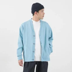 SI / Moss Stitch Pigment Cardigan