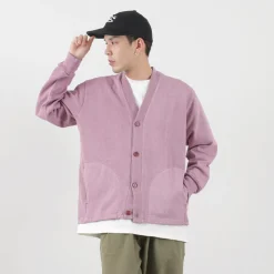 SI / Moss Stitch Pigment Cardigan