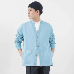 SI / Moss Stitch Pigment Cardigan