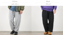 SLOW HANDS / Cotton Fleece Moroccan Pants