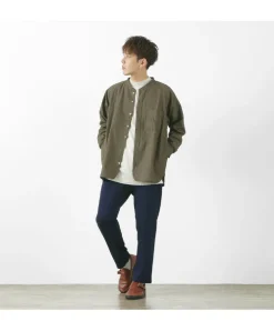 SLOW HANDS / Denim Stretch Pile Wandering Pants