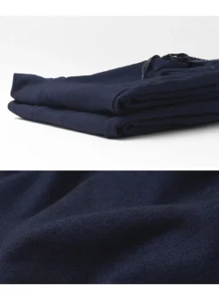 SLOW HANDS / Denim Stretch Pile Wandering Pants