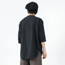 SLOW HANDS / Henry Neck Combi T-Shirt