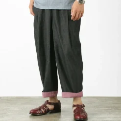 SLOW HANDS / Light Denim Beach Pants