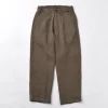 SLOW HANDS / Triple gauze tuck work trousers