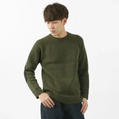 SOGLIA / LANDNOAHBritish Wool Crewneck Sweater