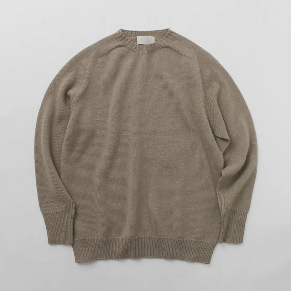 SOGLIA / Weaners Seamless Merino Wool Crew Neck Sweater