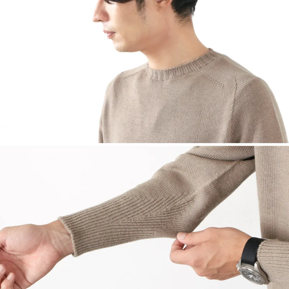 SOGLIA / Weaners Seamless Merino Wool Crew Neck Sweater