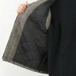 SON OF THE CHEESE / Check Wool Vest