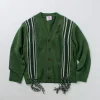 SON OF THE CHEESE / Fringe Knit Cardigan