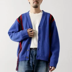 SON OF THE CHEESE / Fringe Knit Cardigan