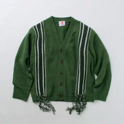 SON OF THE CHEESE / Fringe Knit Cardigan