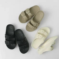 TELIC / Double Buckle 2 Recovery W Buckle Sandal