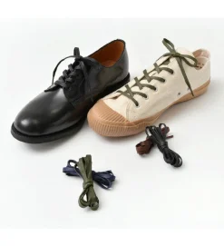 THIS IS... / Waxed Dress Flat Shoe Lace