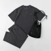 THOUSAND MILE / Short Sleeve T-Shirt and Long Pants Set