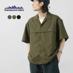 THOUSAND MILE / Short Sleeve Open Collar Shirt