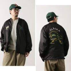 THRIFTY LOOK / Reversible Souvenir Alaska Jacket