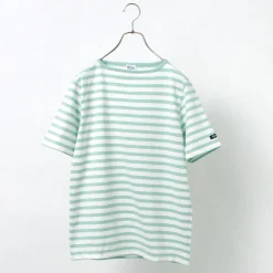 TIEASY / HDCS Boatneck Short Sleeve Striped Basque Shirt