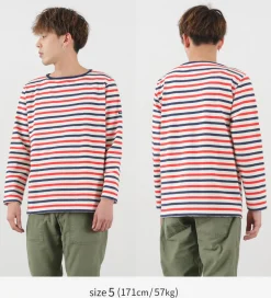 TIEASY / HDCS Boatneck Striped Basque Shirt