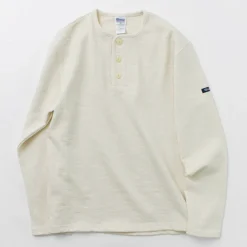 TIEASY / HDCS Henry neck long sleeve T-shirt