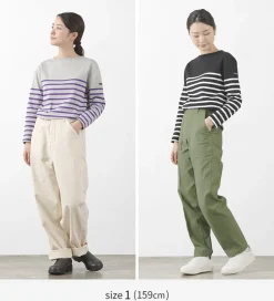 TIEASY / HDCS Katanuki striped basque shirt