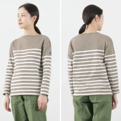 TIEASY / HDCS Katanuki striped basque shirt