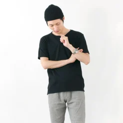 TIEASY / Summer Knits Henley Short Sleeve T-shirt