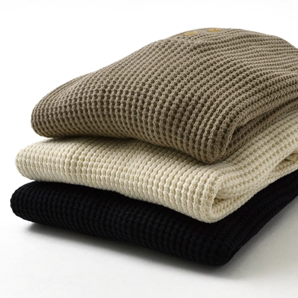 TIEASY / Super Thermal Henry Neck T-Shirt