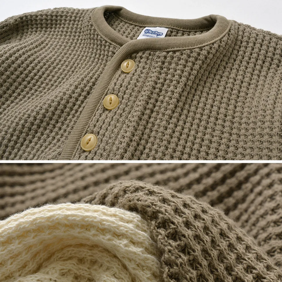 TIEASY / Super Thermal Henry Neck T-Shirt