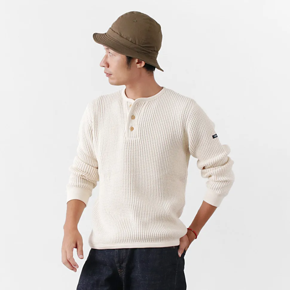 TIEASY / Super Thermal Henry Neck T-Shirt