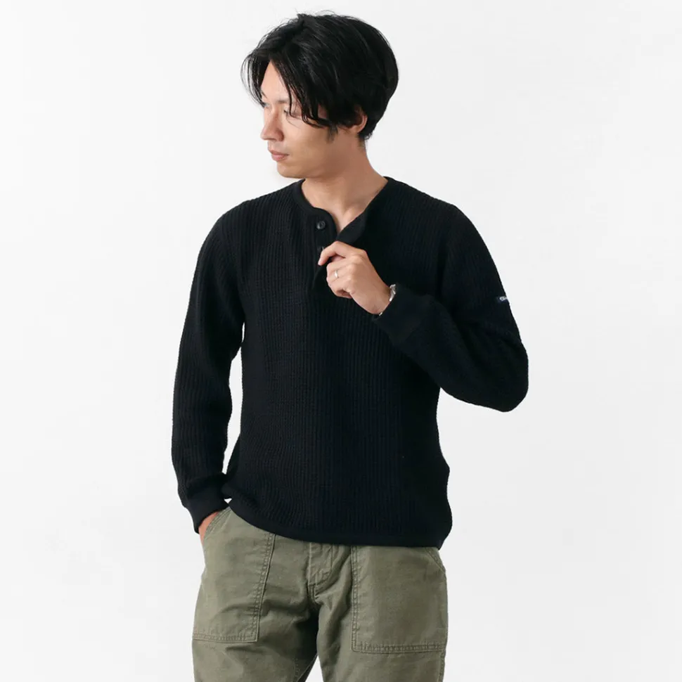 TIEASY / Super Thermal Henry Neck T-Shirt